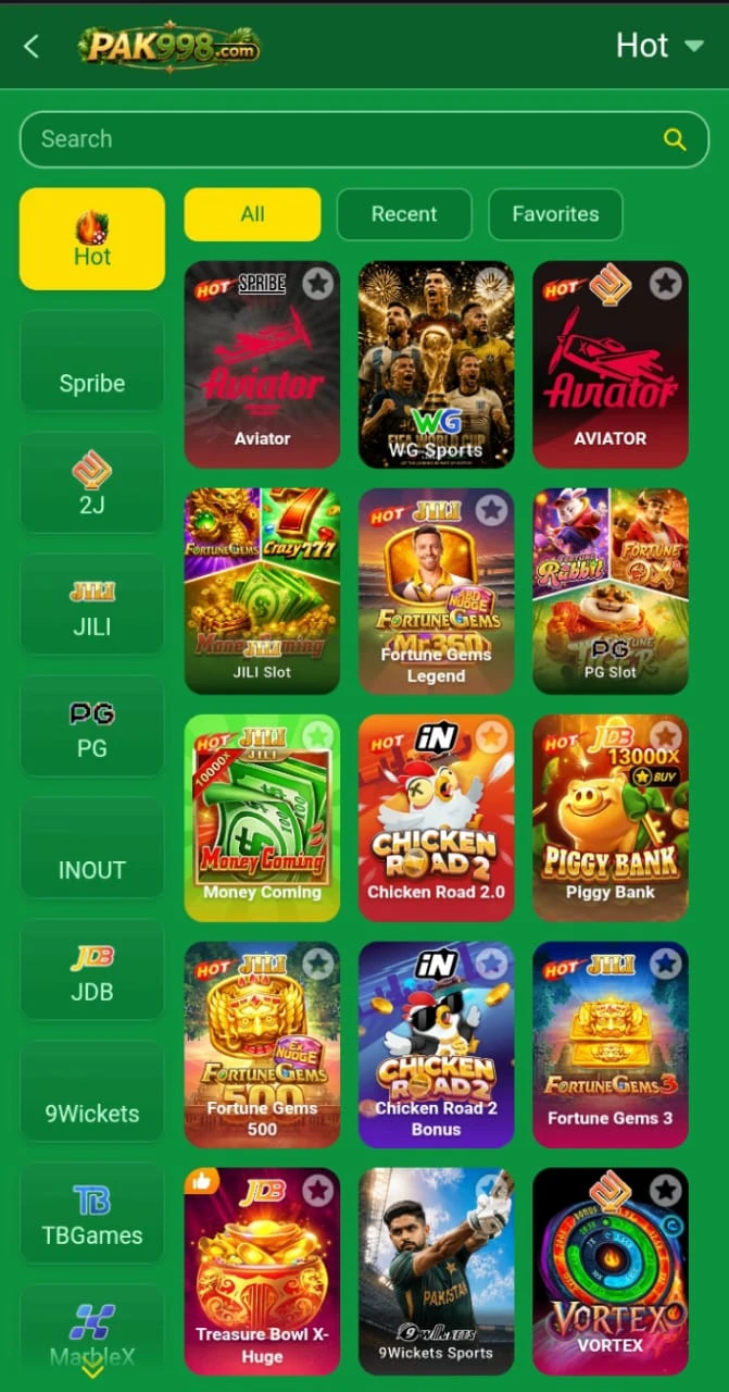 PAK998 Game