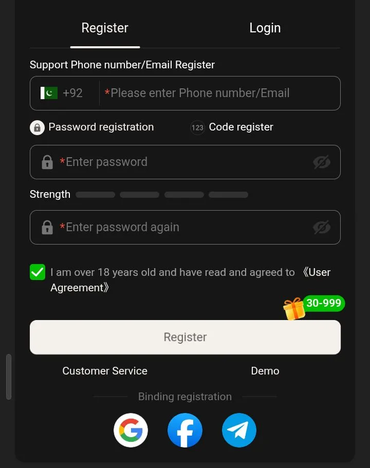 P999 Register
