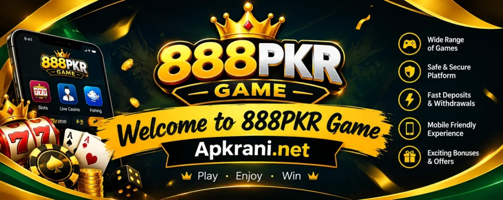 Welcome Banner 888PKR Game