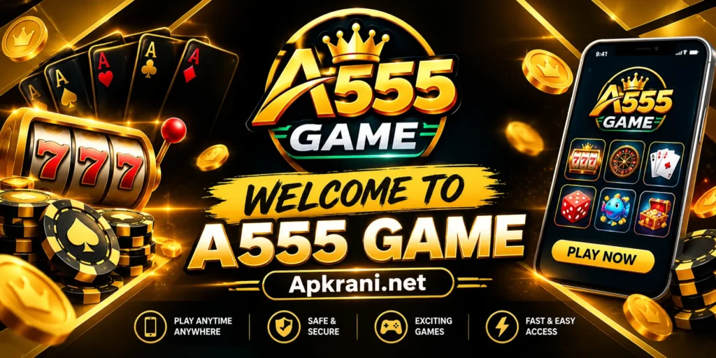 Welcome Banner A555 Game