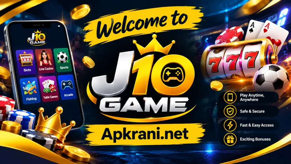 Welcome Banner J10 Game