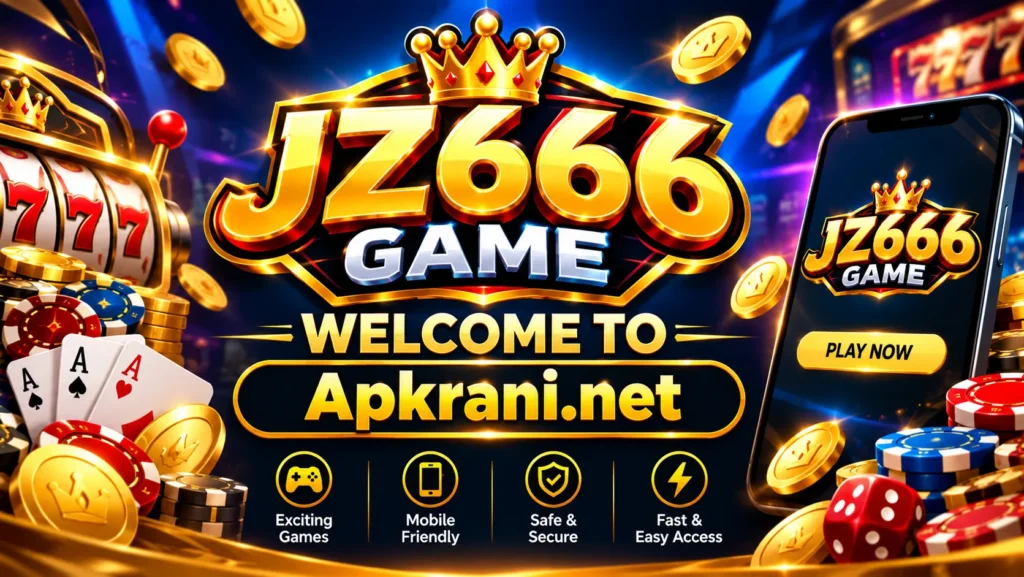 Welcome Banner JZ666 Game