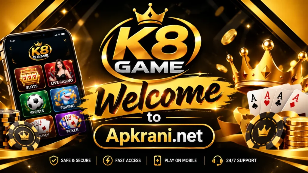 Welcome Banner K8 Game
