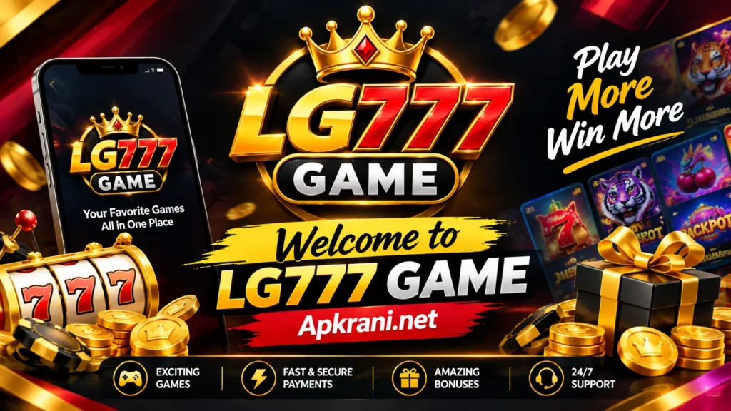 Welcome Banner LG777 Game
