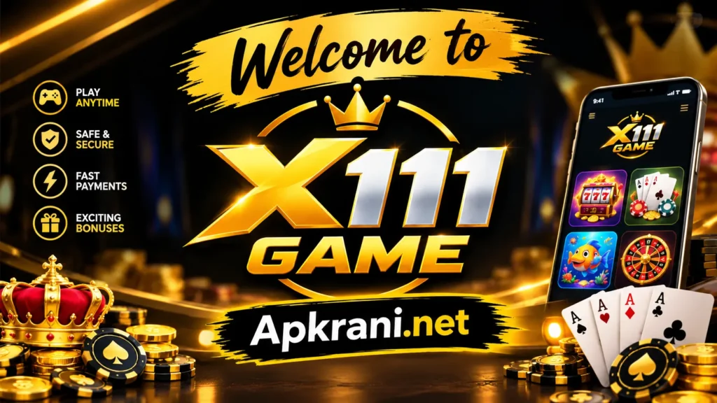 Welcome Banner X111 Game