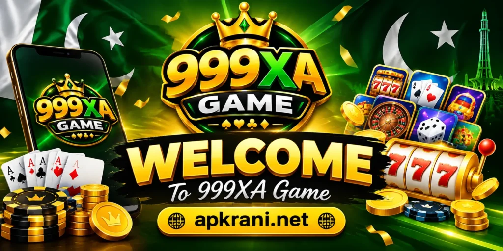 welcome banner 999XA Game