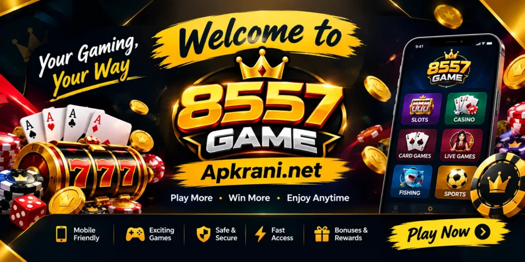 Welcome Banner 8557 Game