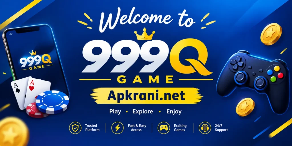 Welcome Banner 999Q Game