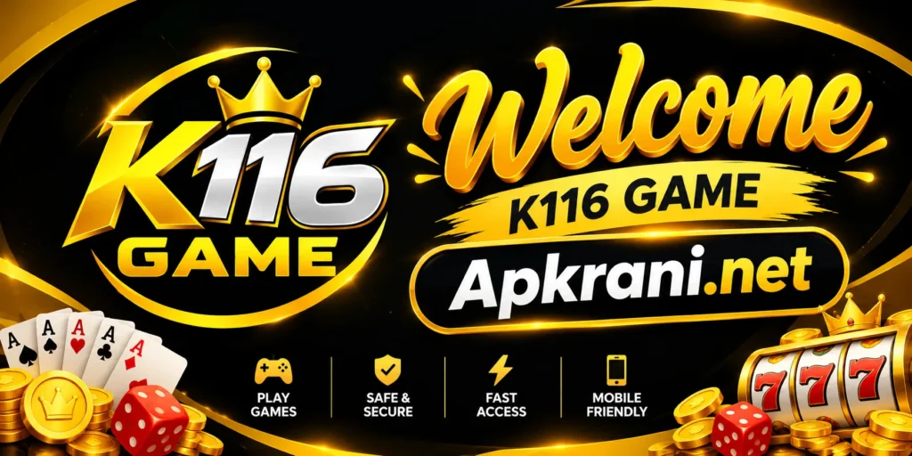 Welcome Banner K116 Game