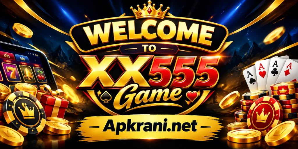 Welcome Banner XX555 Game